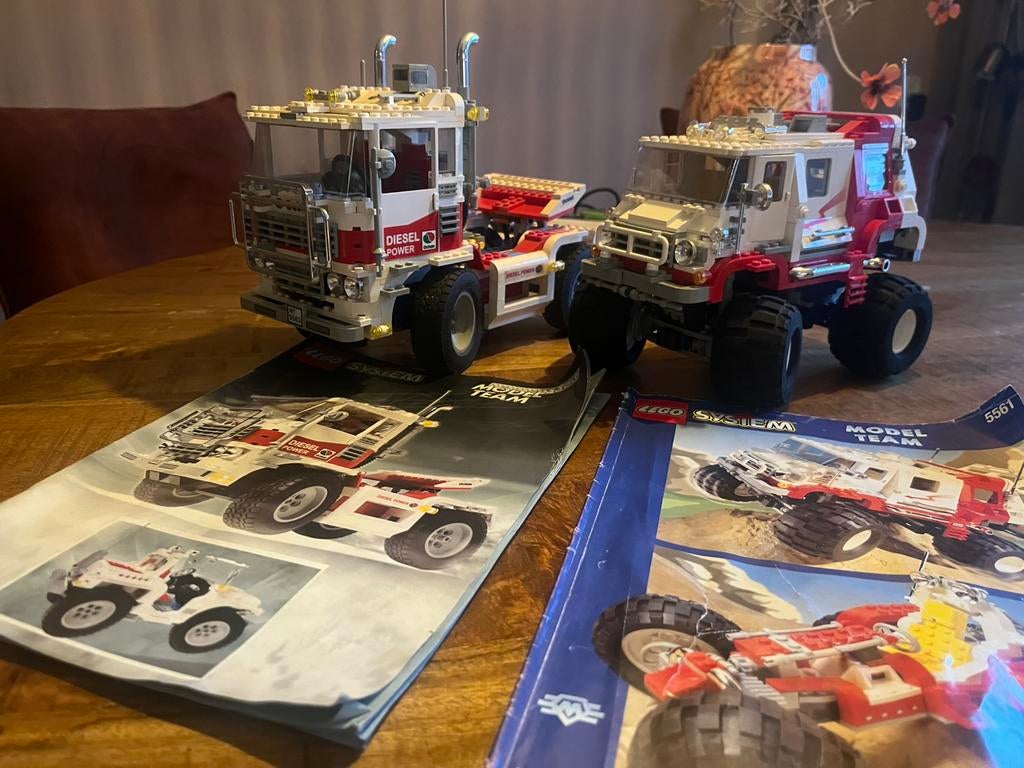 Lego modelteam 5561 en 5563, Ophalen of Verzenden, Zo goed als nieuw