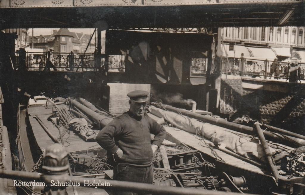 ROTTERDAM Schutsluis Hofplein, Verzenden, 1920 tot 1940, Ongelopen, Zuid-Holland