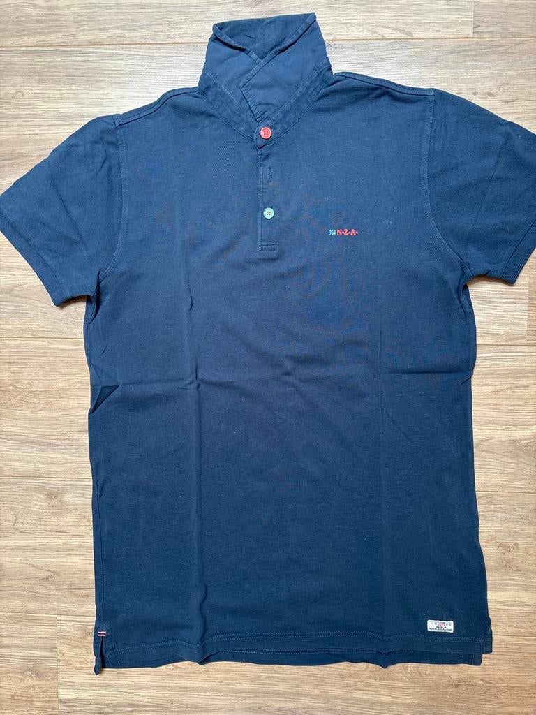 NZA Auckland Polo Shirt Maat M, Ophalen of Verzenden, Gedragen, Maat 48/50 (M), Blauw