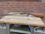 Antiek geweer dubbelloops vouwertje kal 410 / 12mm, Antiek en Kunst, Ophalen of Verzenden