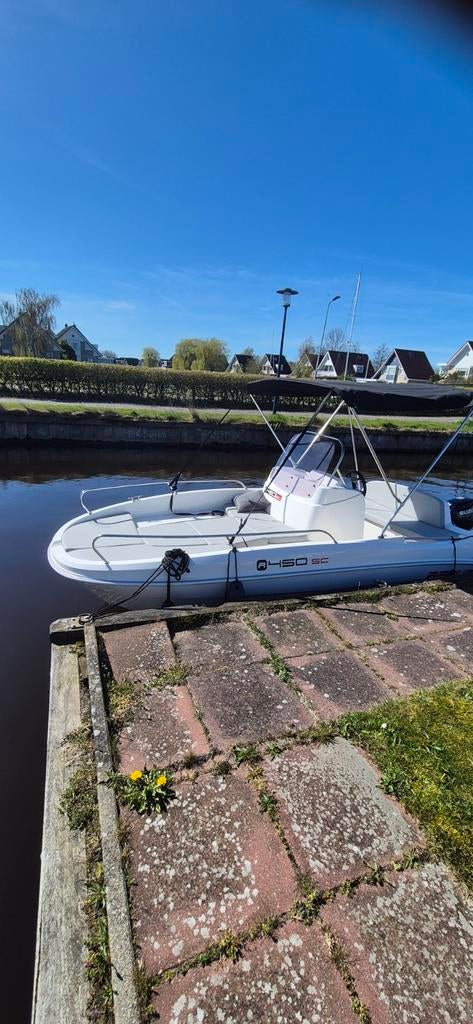 Mooie nieuwe console boot. 9.9pk Suzuki, Nieuw, Benzine, Minder dan 70 pk, Overige materialen