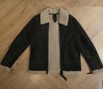 Pilot leren heren jas zwart Denham