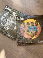 2 The Beatles LP-vorm puzzels - 212 stukjes per puzzel, Ophalen of Verzenden, Minder dan 500 stukjes, Zo goed als nieuw, Legpuzzel