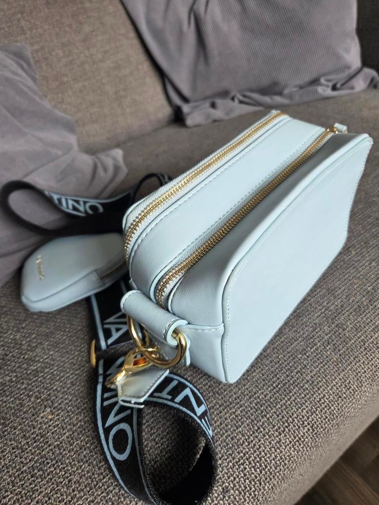 valentinotasje lichtblauw, Ophalen of Verzenden, Nieuw, Blauw, Schoudertasje