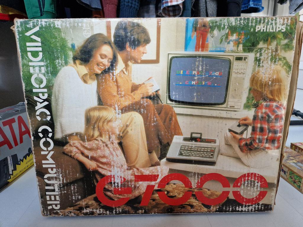 Philips Videopac G7000 vintage console, Computers en Software, Vintage Computers, Ophalen of Verzenden