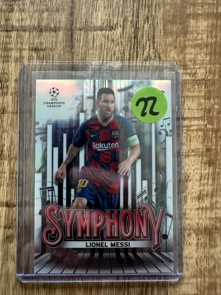 Topps Finest - Symphony - Messi, Ophalen of Verzenden, Nieuw, Buitenlandse clubs, Spelerskaart