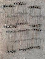 30+ verstelbare broekhangers - Metaal, Ophalen of Verzenden, Zo goed als nieuw, Metaal, Kinderen en Volwassenen