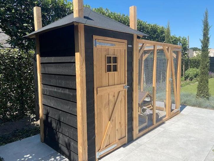 Konijnenhok Hooiberg Mees XL, Dieren en Toebehoren, Knaagdieren en Konijnen | Hokken en Kooien, Nieuw, Hok, 90 cm of meer, 110 cm of meer