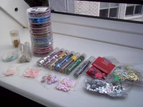 glitters, Ophalen of Verzenden, Zo goed als nieuw, Overige materialen, Knutselmateriaal