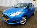 Ford Fiesta 1.0 EcoBoost Titanium| Clima | NAvi | Cruise, Voorwielaandrijving, USB, Blauw, 23 km/l