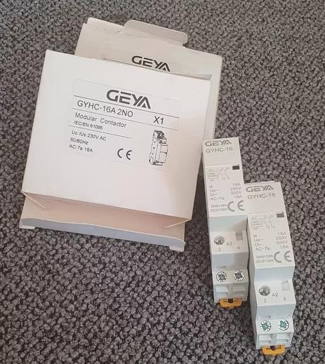 GEYA GYHC-16A 2NO puls schakelaar, Ophalen of Verzenden, Nieuw