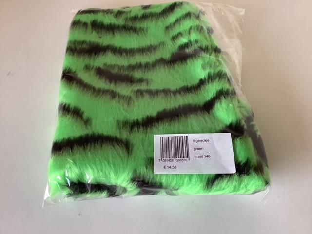 groen tijgerrokje maat 140 carnaval, Ophalen of Verzenden, Nieuw, 134 t/m 140, Meisje
