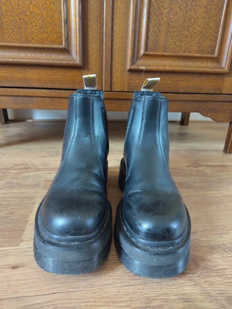 Vegan Dr Martens chelsea boots maat 40, Kleding | Dames, Schoenen, Hoge laarzen, Zwart, Ophalen of Verzenden, Dr. Martens