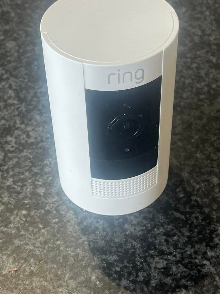 Ring Stick Up Camera op batterij, 2e generatie, Ophalen of Verzenden, Zo goed als nieuw, Compleet systeem, Draadloos