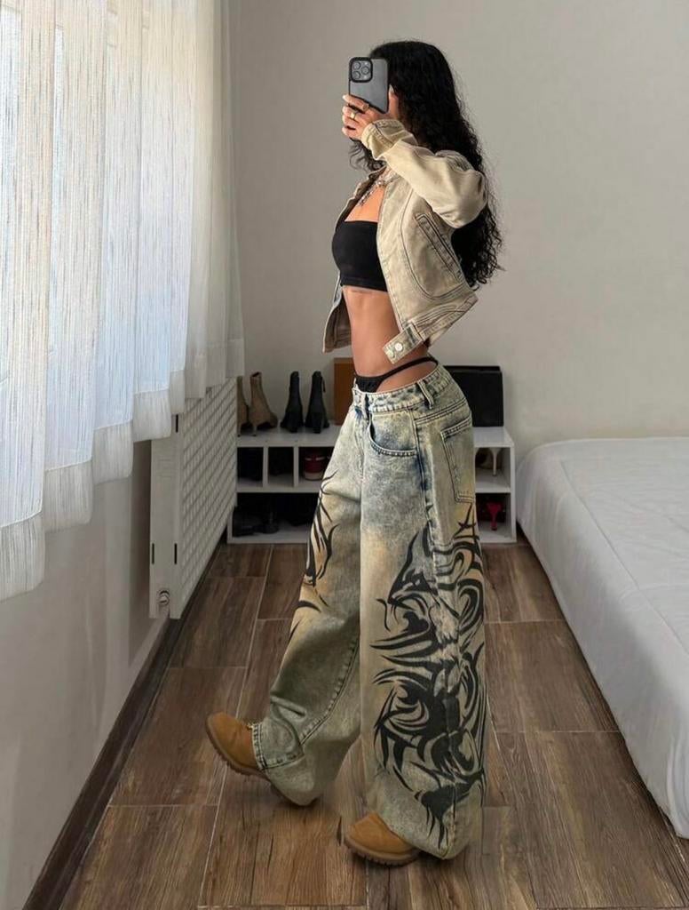 Vintage jeans 2000s, Ophalen of Verzenden, Zo goed als nieuw, Blauw, W28 - W29 (confectie 36)