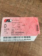 AZ - BV Veendam Ticket 26-08-1998, Ophalen of Verzenden, AZ, Overige typen