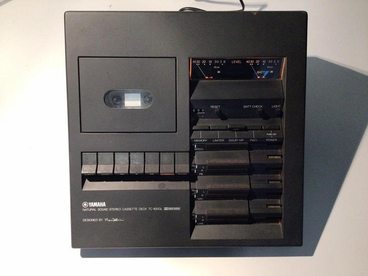 Yamaha natural sound TC-800GL, Audio, Tv en Foto, Cassettedecks, Enkel, Overige merken, Tape counter, Ophalen of Verzenden