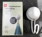 2 zelfklevende handdoek haken wit zuignap zonder boren HEMA, Ophalen, Nieuw, Wit, Overige typen
