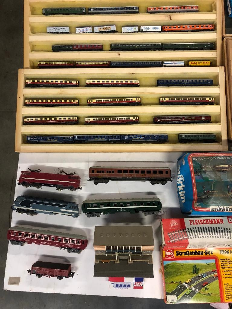 modeltreinen  -  verzameling  -, Gebruikt, Gelijkstroom, Overige typen, Ophalen