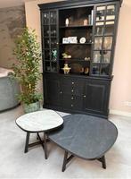 Salon tafels marmer, Ophalen, 50 tot 100 cm, Rond, Zo goed als nieuw