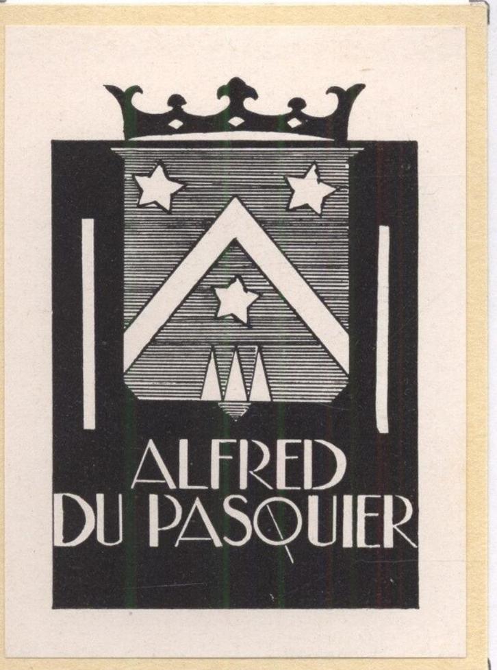 1466 Ex Libris Nederland : Jeanne Bieruma Oosting, 1933, Antiek en Kunst, Kunst | Etsen en Gravures, Verzenden