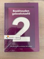 Boekhouden geboekstaafd 2 - Nieuw!, Ophalen of Verzenden, Nieuw, HAVO, Bedrijfseconomie of M&O