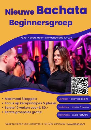 Bachata dance classes beschikbaar voor biedingen
