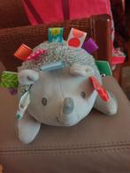 Knuffel egel met labels Taggies, Ophalen of Verzenden, Zo goed als nieuw, Overige typen
