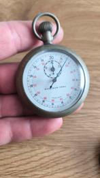 Vintage Excelsior Park 1940 Military Stopwatch, Ophalen of Verzenden, Staal, Overige merken