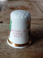 Vingerhoedjes verzamelen ontdek je plekje Delft, Verzamelen, Vingerhoedjes, Ophalen of Verzenden, Zo goed als nieuw