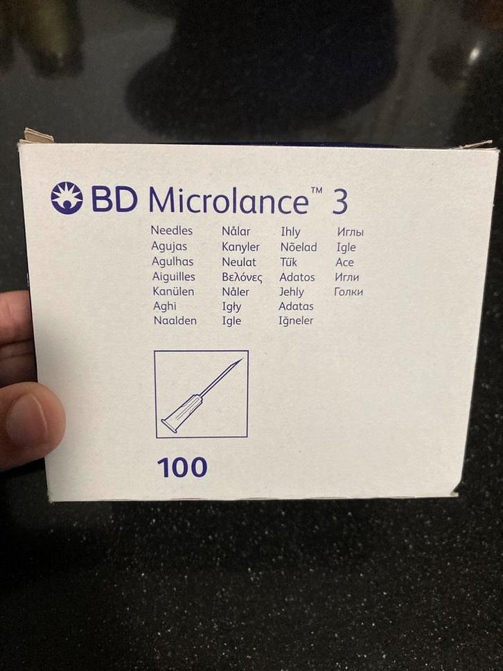 BD Microlance 3 4x doosjes, Diversen, Verpleegmiddelen, Nieuw, Ophalen of Verzenden
