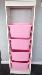 Ikea Trofast Kast met Bakken - Roze, Kinderen en Baby's, Kinderkamer | Commodes en Kasten, 105 cm of meer, Ophalen of Verzenden