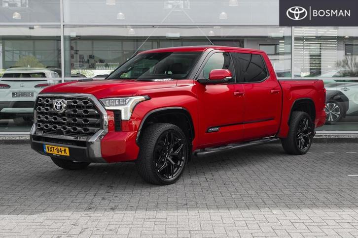 Toyota Hilux Tundra 3.5 Hybrid Platinum Crewmax 437PK i-Forc, Auto's, Toyota, Bedrijf, Te koop, Hilux, 4x4, ABS, Airbags, Airconditioning