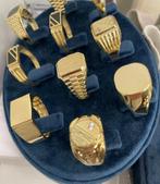 Nieuwe collectie 14 karaats gouden heren ringen 585, Sieraden, Tassen en Uiterlijk, Ringen, Nieuw, Goud, Goud, Heer