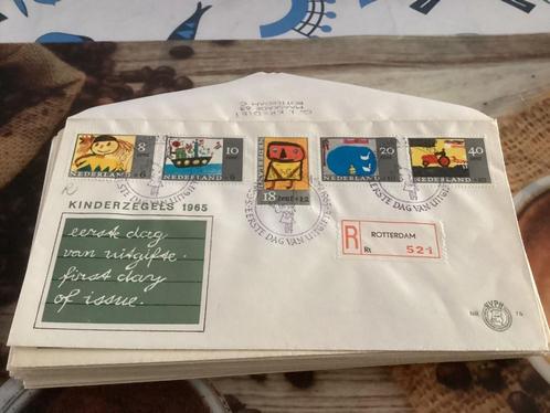 No2939 Kinder E76 aangetekend Rotterdam gewist adres Heb ook, Postzegels en Munten, Postzegels | Eerstedagenveloppen, Onbeschreven