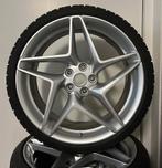 Winter! Originele Ferrari F8 Tributo Velgen + Banden, Gebruikt, Banden en Velgen, 235 mm, Personenwagen