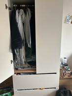 Witte kledingkast van IKEA, Huis en Inrichting, Kasten | Kledingkasten, Ophalen, Kunststof, 50 tot 100 cm, Zo goed als nieuw