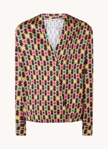 Studio Anneloes, nieuwe blouse met grafisch printje beschikbaar voor biedingen
