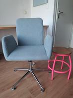 Bureaustoel groen/blauw € 10, Ophalen, Zo goed als nieuw, Blauw, Bureaustoel