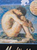 kunstpuzzel 'portret van een jonge man', meditatie, 500 st., Ophalen of Verzenden, 500 t/m 1500 stukjes, Zo goed als nieuw, Legpuzzel