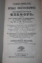 Alexander Comrie - Eenige eigenschappen (schaarsere druk), Ophalen of Verzenden, Gelezen, Christendom | Protestants