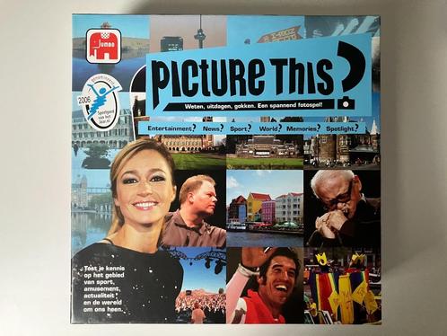 Spel: Picture this, Hobby en Vrije tijd, Gezelschapsspellen | Overige, Zo goed als nieuw, Een of twee spelers, Drie of vier spelers