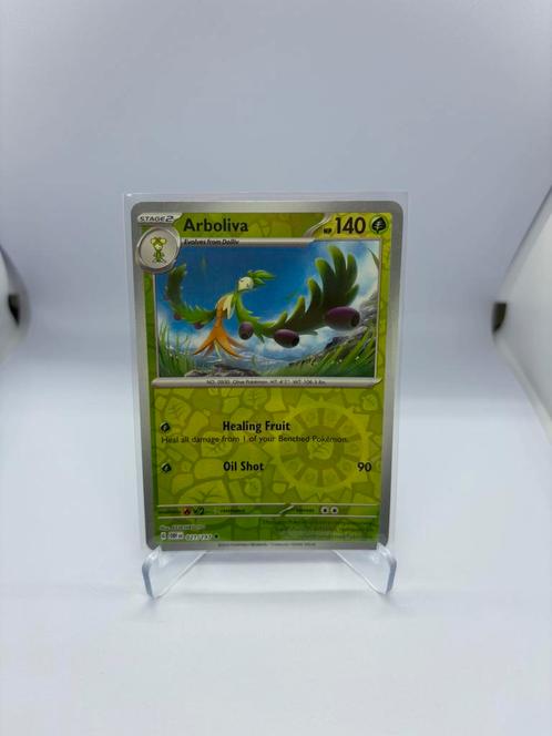 Arboliva 021/167 reverse holo, Hobby en Vrije tijd, Verzamelkaartspellen | Pokémon, Zo goed als nieuw, Losse kaart, Ophalen of Verzenden