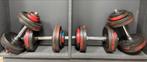 Oldskool/vintage/oude dumbells, 2 sets circa 25 en 30 kilo, Ophalen, Gebruikt, C, X