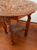 Bijzettafel hardhout / teak - Aziatisch houtsnijwerk, Antiek en Kunst, Ophalen