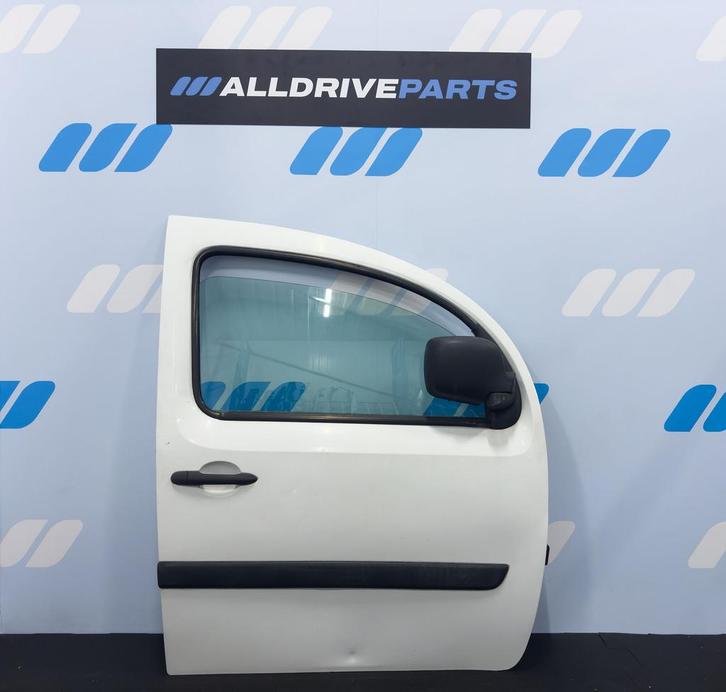 Renault Kangoo voorportier rechts wit 801004234R, Auto-onderdelen, Carrosserie en Plaatwerk, Deur, Rechts, Gebruikt, Ophalen of Verzenden