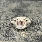 14 karaat witgoud ring prachtig model nieuw, 20 of groter, Heer, Ophalen of Verzenden, Zo goed als nieuw