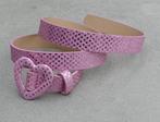 damesriem 285-2 / 90 cm in lila glitter - nieuw, Ophalen of Verzenden, Nieuw, 90 tot 100 cm, Minder dan 3 cm