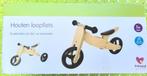 Prenatalen houten loopfiets, 2 en 3 wielen, 1-3 jaar, Kinderen en Baby's, Speelgoed | Buiten | Voertuigen en Loopfietsen, Ophalen of Verzenden