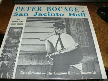 Peter Bocage with George Lewis at Jacinto Hall  1964 GHB LP beschikbaar voor biedingen